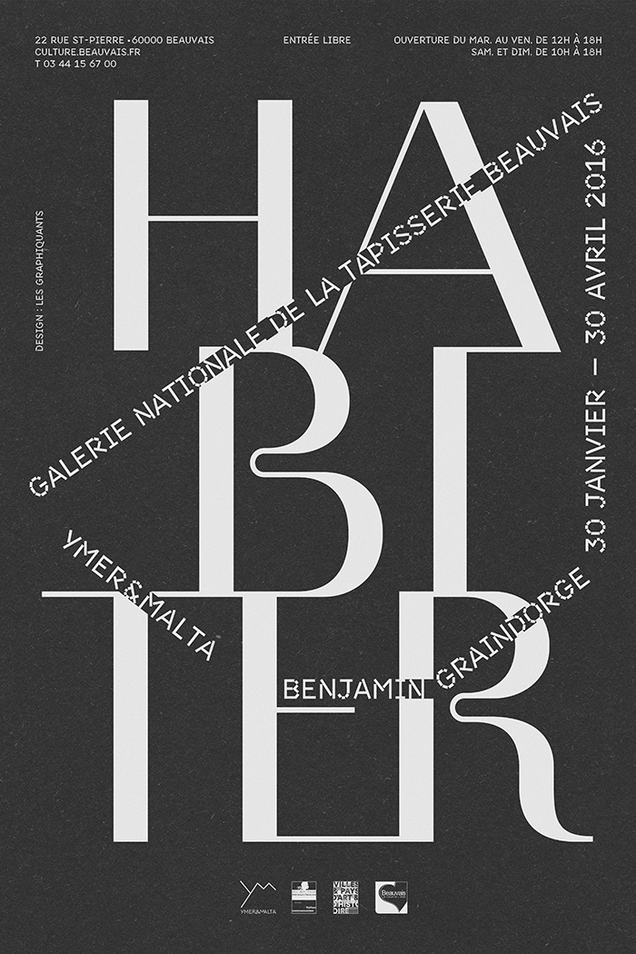 Benjamin Graindorge - Habiter exhibition - Les Graphiquants
